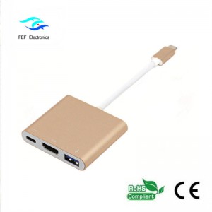 USB 3.1 type-c To HDM1+USB 3.0 +PD