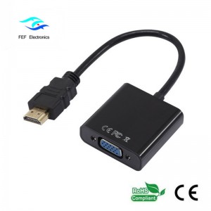 hdmi male to vga female converter Code:FEF-HIC-001