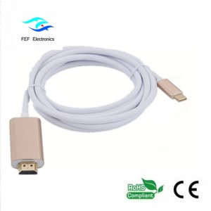 USB Type c to HDMI male converter  ABS shell Code: FEF-USBIC-013